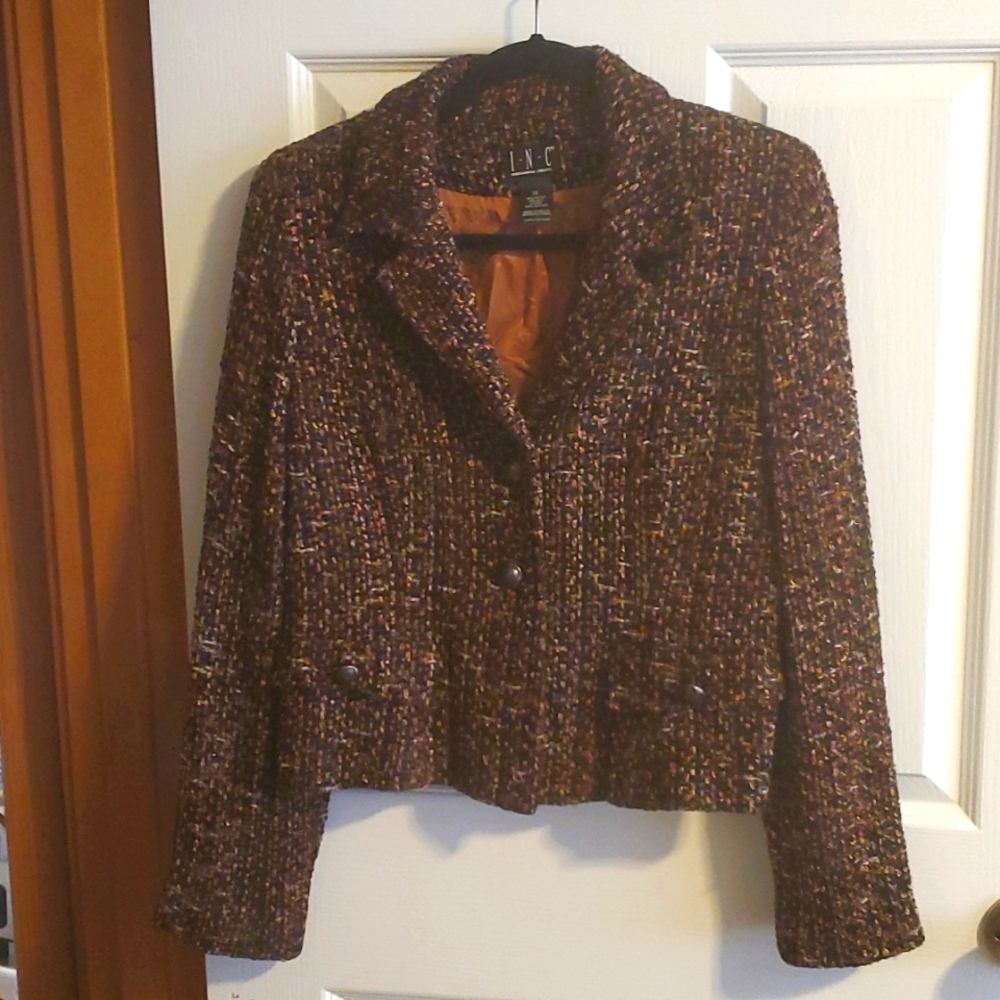 2/$18 INC Tweed Blazer size 12